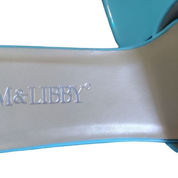 SAM & LIBBY SLIDES NO WEAR SIZE 8 BLUE - Picture 4 of 7